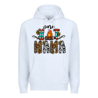 White one hot mama Premium Hoodie - CowhideDigitalArt