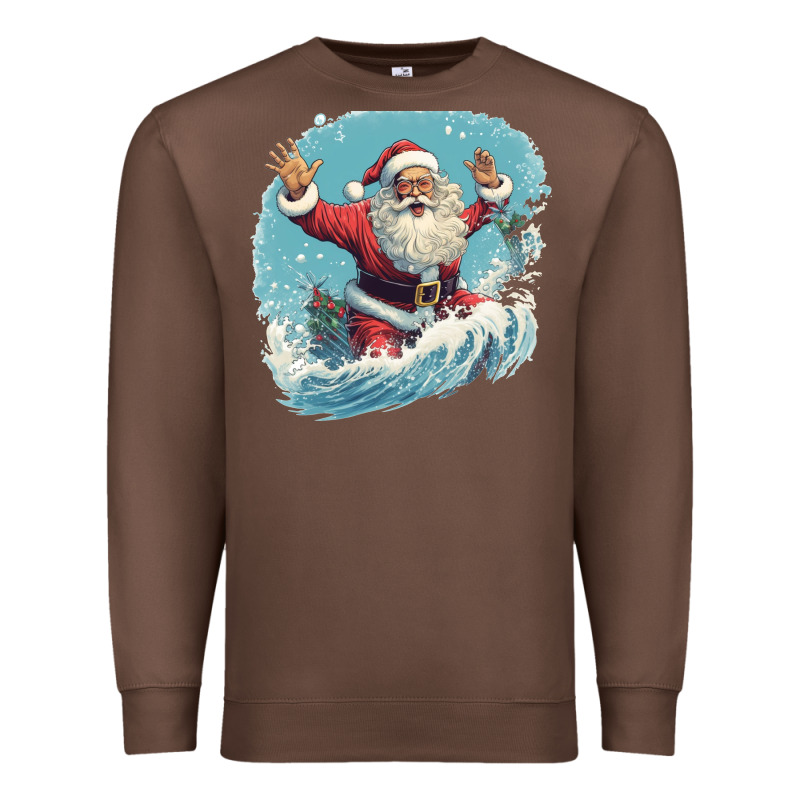 Happy Santa Premium Sweatshirt by Unal Design | Teevron