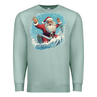 Seafoam happy santa Premium Sweatshirt - Unal Design