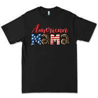 Black Western American Mama Mother's Day Premium Tee - LillyAllenDesigns