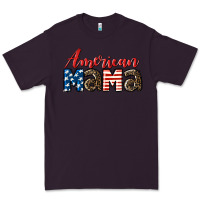 Plum Western American Mama Mother's Day Premium Tee - LillyAllenDesigns