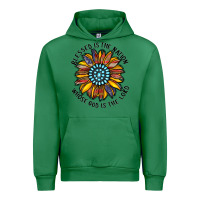 Emerald blessed is the nation whose god is the lord Urban Hoodie - CowhideDigitalArt