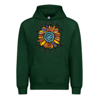Forest Green blessed is the nation whose god is the lord Urban Hoodie - CowhideDigitalArt