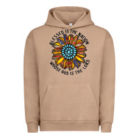Pigment Burro blessed is the nation whose god is the lord Urban Hoodie - CowhideDigitalArt