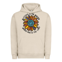 Pigment French Oak blessed is the nation whose god is the lord Urban Hoodie - CowhideDigitalArt