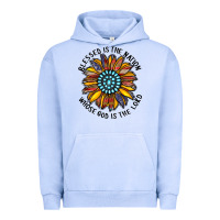 Pigment Grape Ice blessed is the nation whose god is the lord Urban Hoodie - CowhideDigitalArt