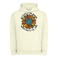 Pigment Pistachio blessed is the nation whose god is the lord Urban Hoodie - CowhideDigitalArt