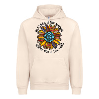 Sandshell blessed is the nation whose god is the lord Urban Hoodie - CowhideDigitalArt