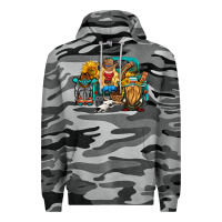 Slate Camo western Truck with gnomes Premium Hoodie - HRA Design Shop