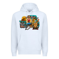 White western Truck with gnomes Premium Hoodie - HRA Design Shop