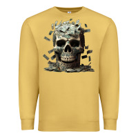Antique Gold bad money Premium Sweatshirt - Unal Design
