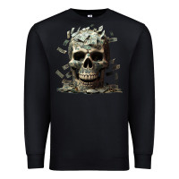 Black bad money Premium Sweatshirt - Unal Design