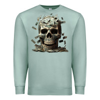 Seafoam bad money Premium Sweatshirt - Unal Design