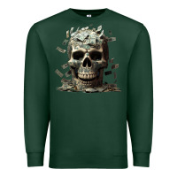 Sports Green bad money Premium Sweatshirt - Unal Design