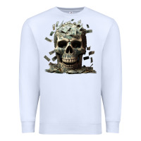 White bad money Premium Sweatshirt - Unal Design