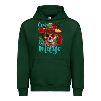 Forest Green cinco de mayo skull Urban Hoodie - HRA Design Shop