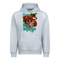 Heather Grey cinco de mayo skull Urban Hoodie - HRA Design Shop