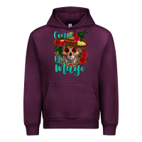 Mauve Wine cinco de mayo skull Urban Hoodie - HRA Design Shop