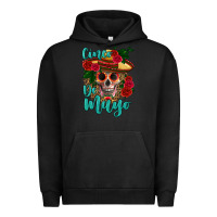 Pigment Black cinco de mayo skull Urban Hoodie - HRA Design Shop