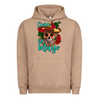 Pigment Burro cinco de mayo skull Urban Hoodie - HRA Design Shop