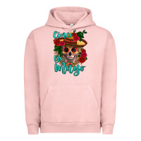 Pigment Salmon cinco de mayo skull Urban Hoodie - HRA Design Shop
