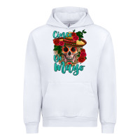 White cinco de mayo skull Urban Hoodie - HRA Design Shop