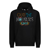 Black our 1 st mother's day Premium Hoodie - CowhideDigitalArt