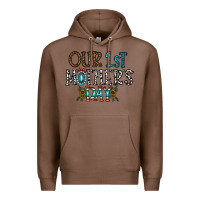 Chestnut our 1 st mother's day Premium Hoodie - CowhideDigitalArt