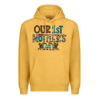 Mustard our 1 st mother's day Premium Hoodie - CowhideDigitalArt
