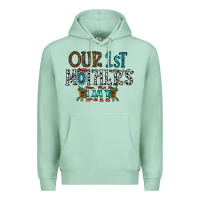 Seafoam our 1 st mother's day Premium Hoodie - CowhideDigitalArt