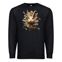 Black bad rabbit Premium Sweatshirt - Unal Design