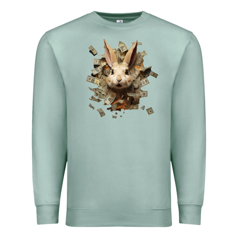 Bad Rabbit Premium Sweatshirt by Unal Design | Teevron