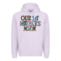 Lilac our 1 st mother's day Premium Hoodie - CowhideDigitalArt
