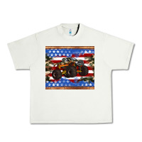 Pistachio monster truck american flag tumbler Urban Heavy Tee - Artiststas