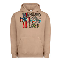 Pigment Burro blessed İs the nation whose god is the lord Urban Hoodie - CowhideDigitalArt
