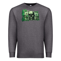 Charcoal Heather money Premium Sweatshirt - Unal Design