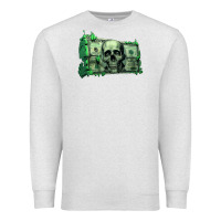 Oatmeal Heather money Premium Sweatshirt - Unal Design