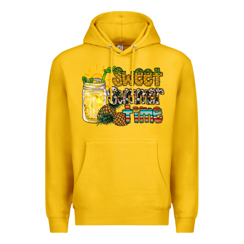 Sweet Summer Time Pineapple Premium Hoodie by RacoonDesign | Teevron