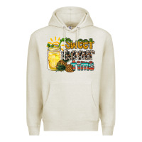 Oatmeal Heather sweet summer time pineapple Premium Hoodie - RacoonDesign