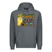 Rock sweet summer time pineapple Premium Hoodie - RacoonDesign