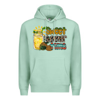 Seafoam sweet summer time pineapple Premium Hoodie - RacoonDesign