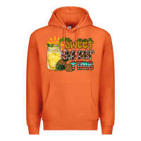 Carrot sweet summer time pineapple Premium Hoodie - RacoonDesign