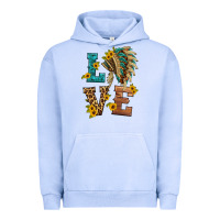 Pigment Grape Ice love indian headdress Urban Hoodie - HRA Design Shop