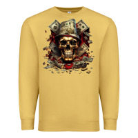 Antique Gold bad money Premium Sweatshirt - Unal Design