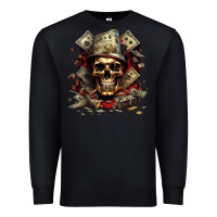 Black bad money Premium Sweatshirt - Unal Design