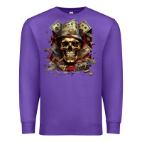 Purple bad money Premium Sweatshirt - Unal Design