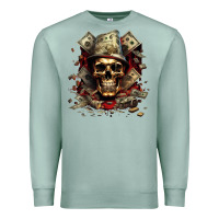 Seafoam bad money Premium Sweatshirt - Unal Design