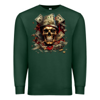 Sports Green bad money Premium Sweatshirt - Unal Design