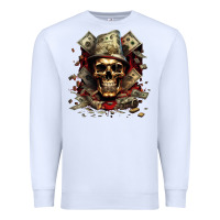 White bad money Premium Sweatshirt - Unal Design