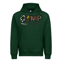 Forest Green camp life Urban Hoodie - CowhideDigitalArt